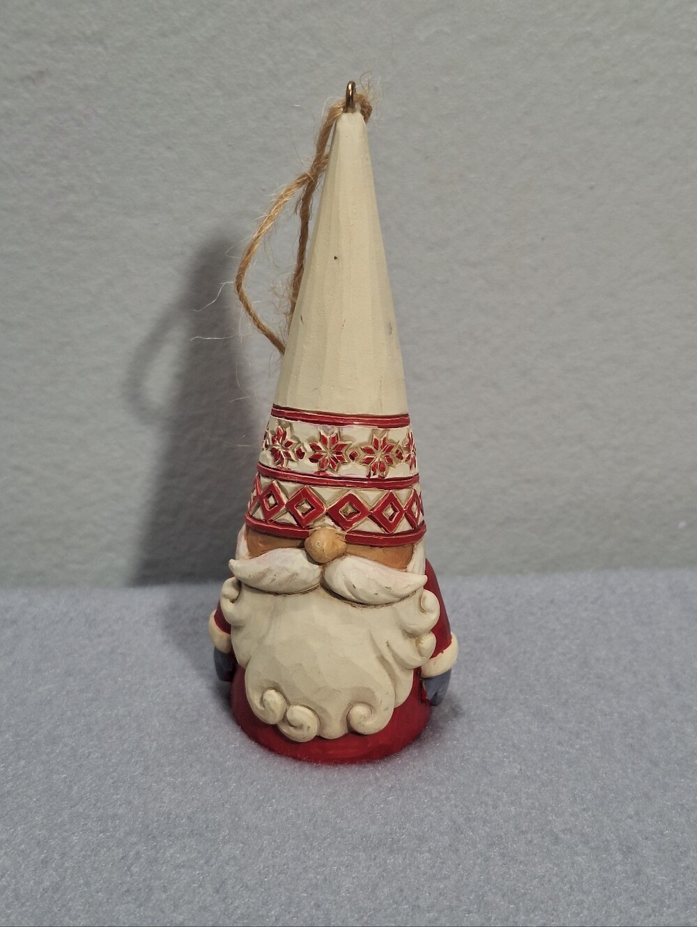 Jim Shore Enesco Heartwood Creek Nordic Noel Gnome Folk Art Christmas Ornament